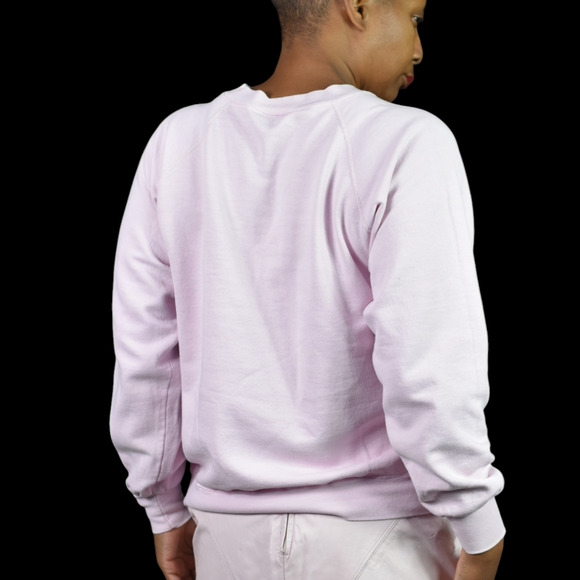 Vintage Panama Jack Original Graphic Sweatshirt Pink 80s Crewneck Pastel Medium - Picture 3 of 14